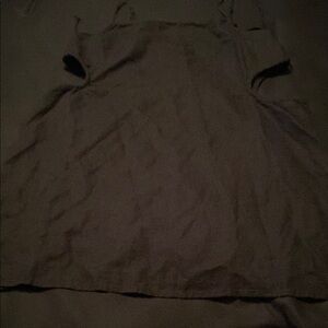 Women's black tank dress